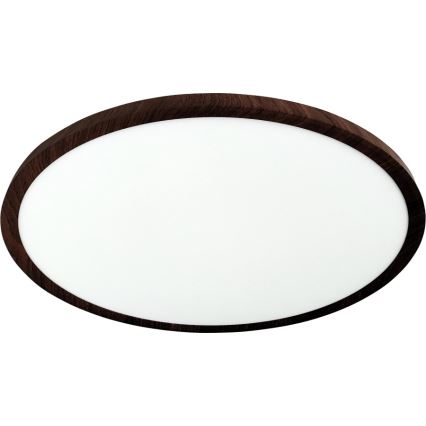 LED Stropní svítidlo LED/32W/230V 3000/4000/6500K pr. 40 cm hnědá